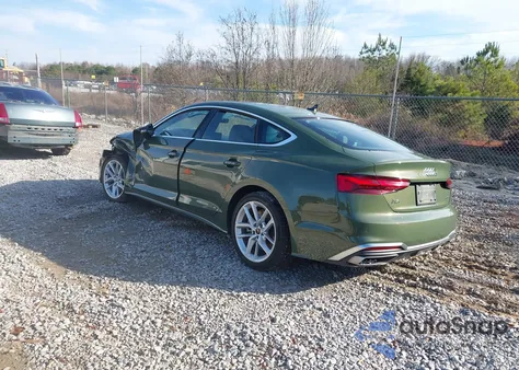 2024 Audi A5 Sportback Premium Plus 45 Tfsi Quattro S Tronic from USA, damaged, VIN WAUFACF55RA098314